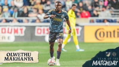Olwethu Makhanya named to MLS Team of the Matchday