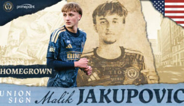 Philadelphia Union Sign Academy Product Malik Jakupovic