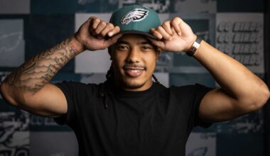Makai Lemon arrives in Philadelphia