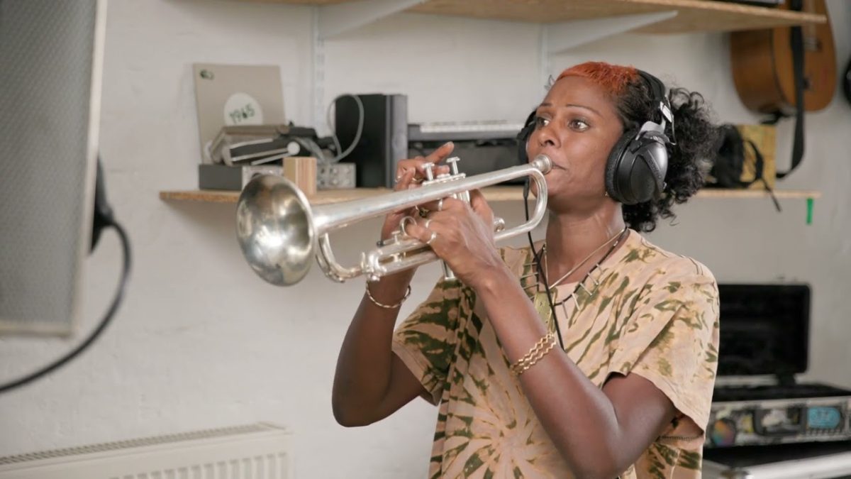 Sasha Perera has been playing the trumpet since she was 11 years old. (Photo courtesy of Ableton)