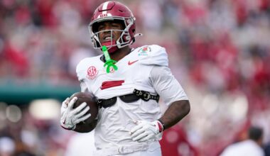 Steelers trade up to pick Alabama WR Germie Bernard with No. 47 overall selection