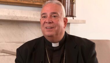 Archbishop Nelson Perez says he's fine after fainting during Holy Thursday mass in Philadelphia