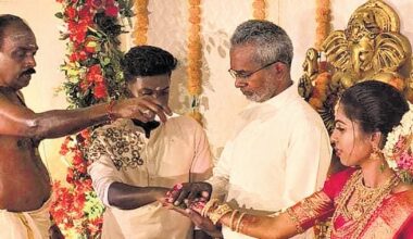 Christian priest turns bride’s father at a Kerala Hindu wedding