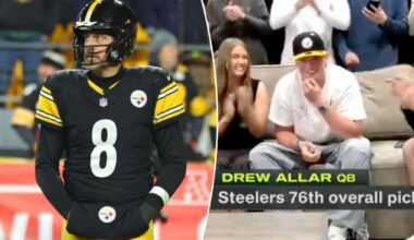 How Steelers' selecting QB Drew Allar affects Aaron Rodgers plans