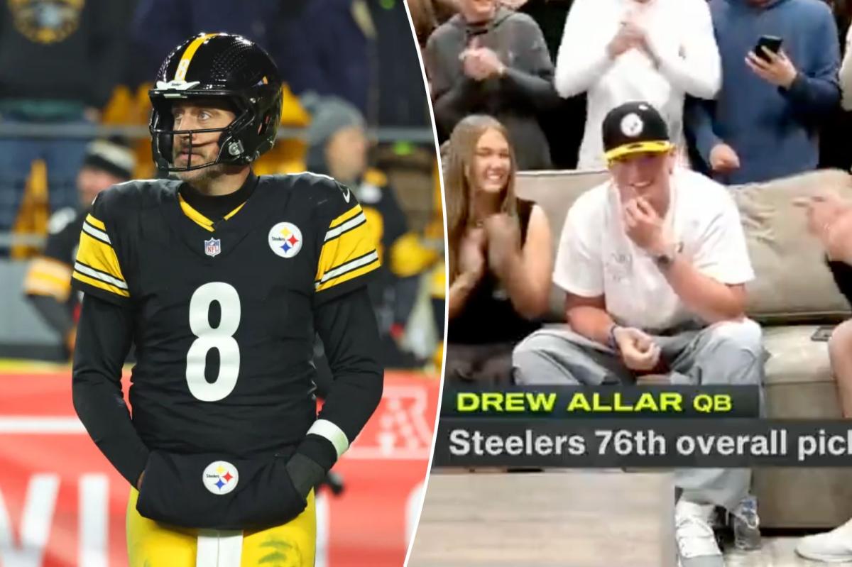 How Steelers' selecting QB Drew Allar affects Aaron Rodgers plans