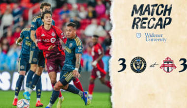Recap | Union forced to settle for draw at Toronto FC