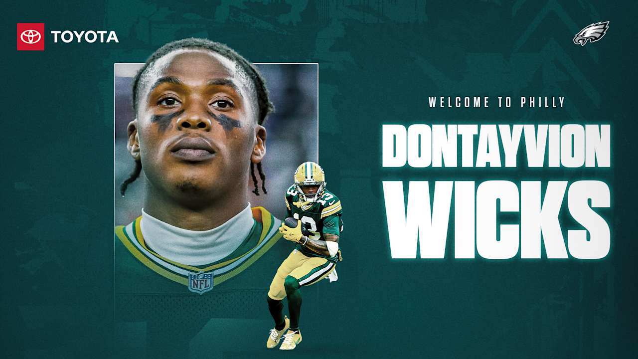 Eagles agree to acquire WR Dontayvion Wicks from Packers