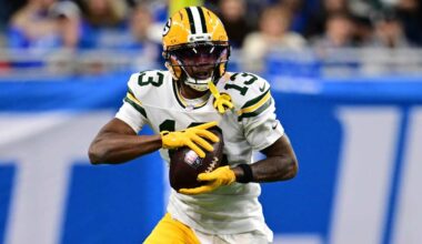 Packers trading WR Dontayvion Wicks to Eagles for two Day 3 draft picks