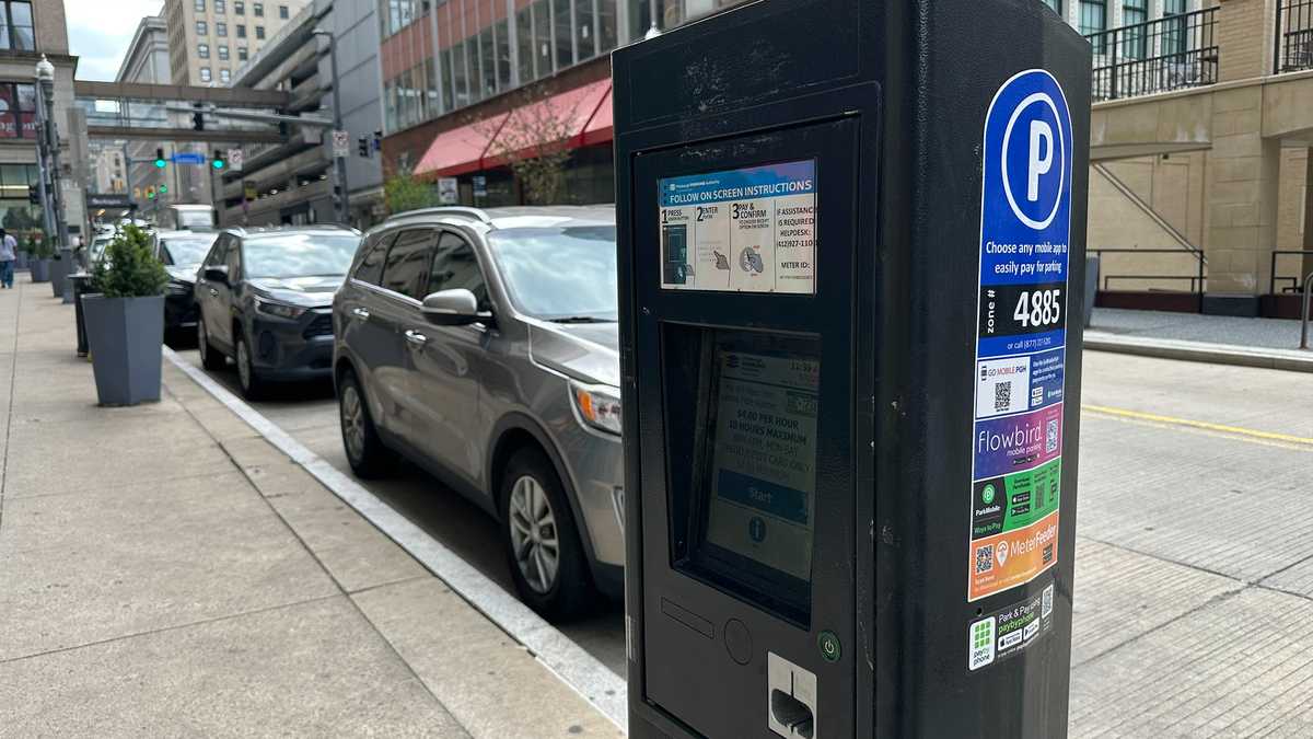 Pittsburgh hikes parking meters to $5 an hour for NFL Draft