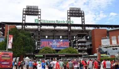 Start time of Phillies vs. Giants in Philadelphia moved up due to forecasted rain