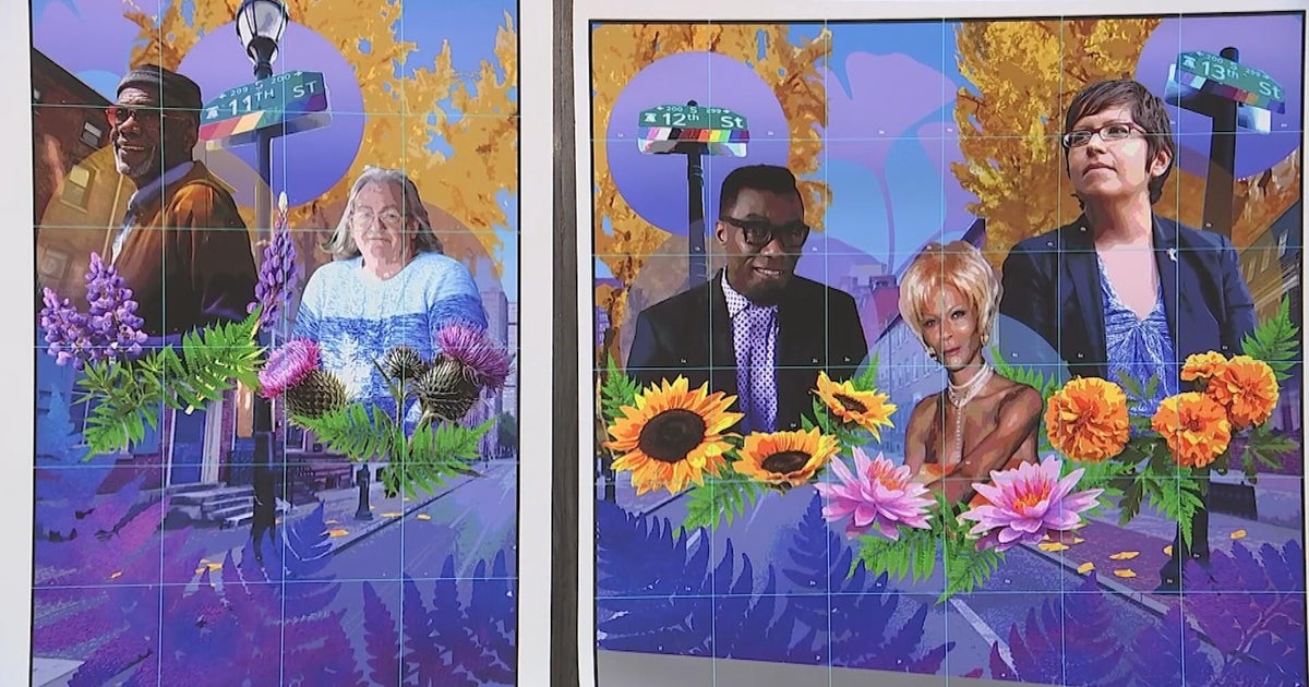 Community helps paint Gayborhood mural honoring Philadelphia LGBTQ+ trailblazers