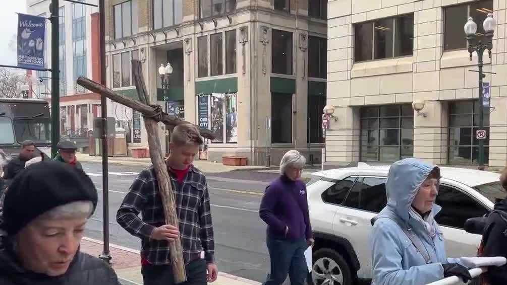 South-Central Pennsylvania communities commemorate Good Friday with processions