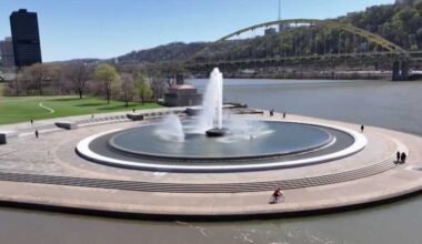 Iconic Point State Park fountain returns as upgrades made ahead of NFL Draft