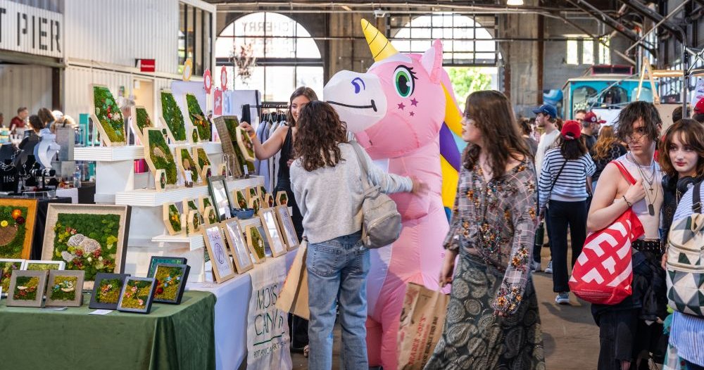 Spring Art Star Craft Bazaar returns to Cherry Street Pier for Mother’s Day weekend