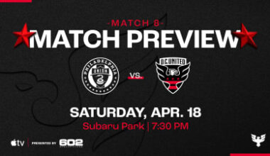 Match Preview: D.C. United at Philadelphia Union | Saturday, April 18, 2026 