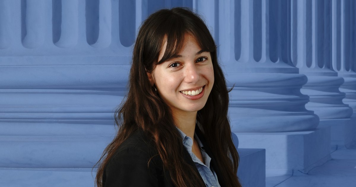 This senior knows positive change starts with conversations