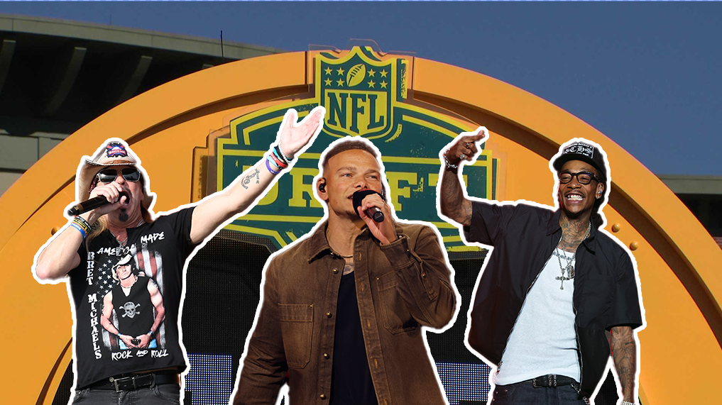 Kane Brown, Wiz Khalifa and Bret Michaels headline NFL Draft concerts