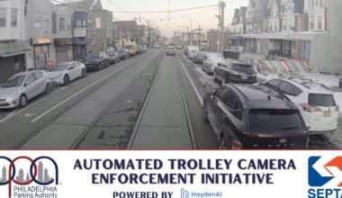 PPA begins enforcing parking violations detected by cameras on SEPTA trolleys today. Here's what to know.