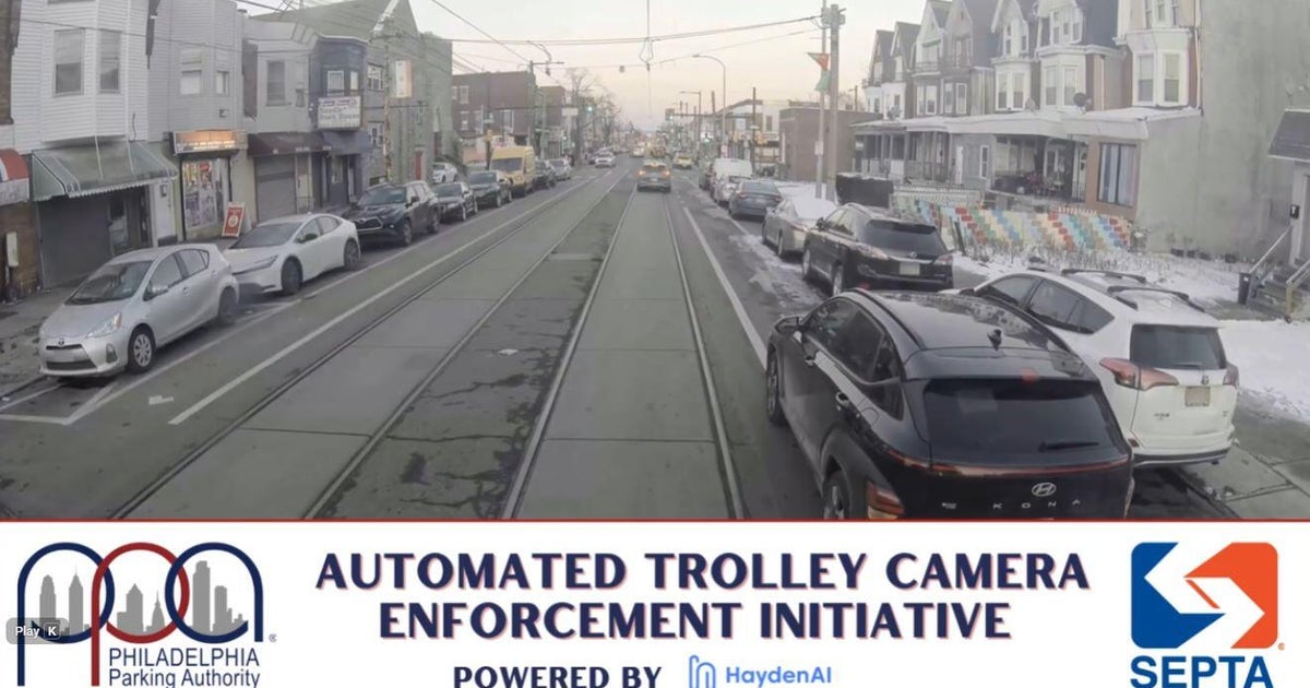 PPA begins enforcing parking violations detected by cameras on SEPTA trolleys today. Here's what to know.