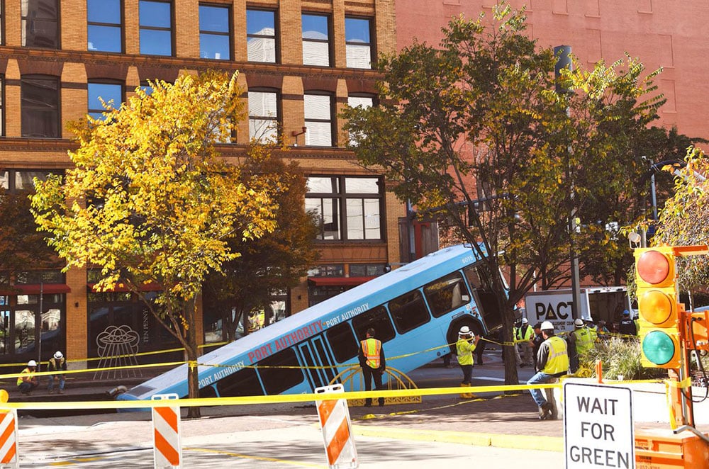 Sinkhole Bus