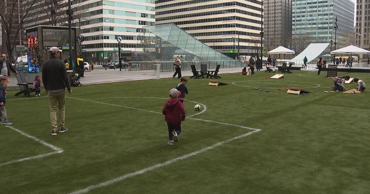 Mini soccer pitch opens at Dilworth Park as Philadelphia continues countdown to 2026 FIFA World Cup
