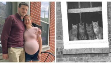 Left: William and Valerie Cowan outside their South Philadelphia home (photo by Victor Fiorillo)