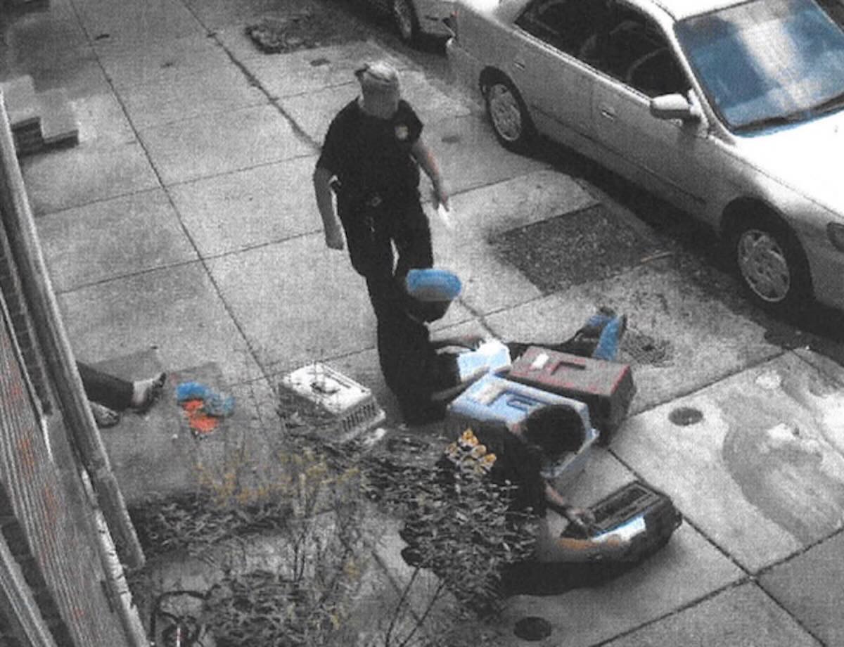 A PSPCA rescue at the cat owner's South Philadelphia home