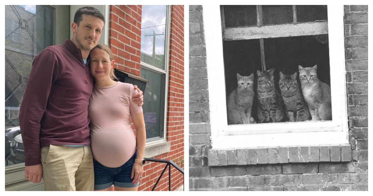 Left: William and Valerie Cowan outside their South Philadelphia home (photo by Victor Fiorillo)