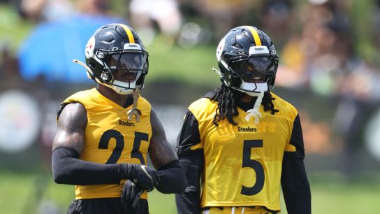 Steelers' safeties in 2025 DeShone Elliott and Jalen Ramsey