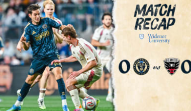 Recap | Union battle D.C. United to scoreless draw