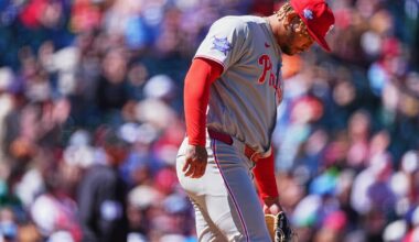 Struggling Phillies release veteran pitcher Taijuan Walker in series of roster moves