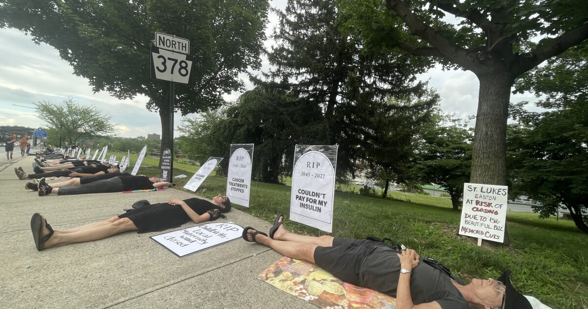 Bethlehem protesters decry ‘Big Beautiful Bill,’ fear thousands will lose Medicaid coverage