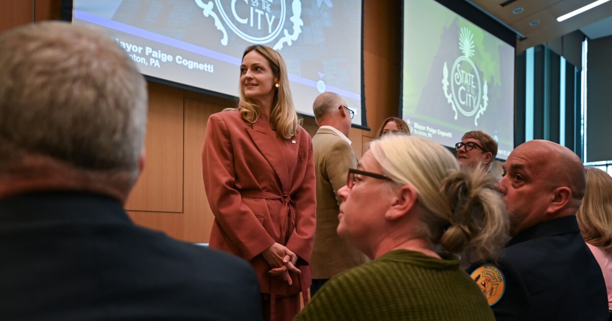 Scranton Mayor Paige Cognetti presents positive outlook in 2026 State of the City address