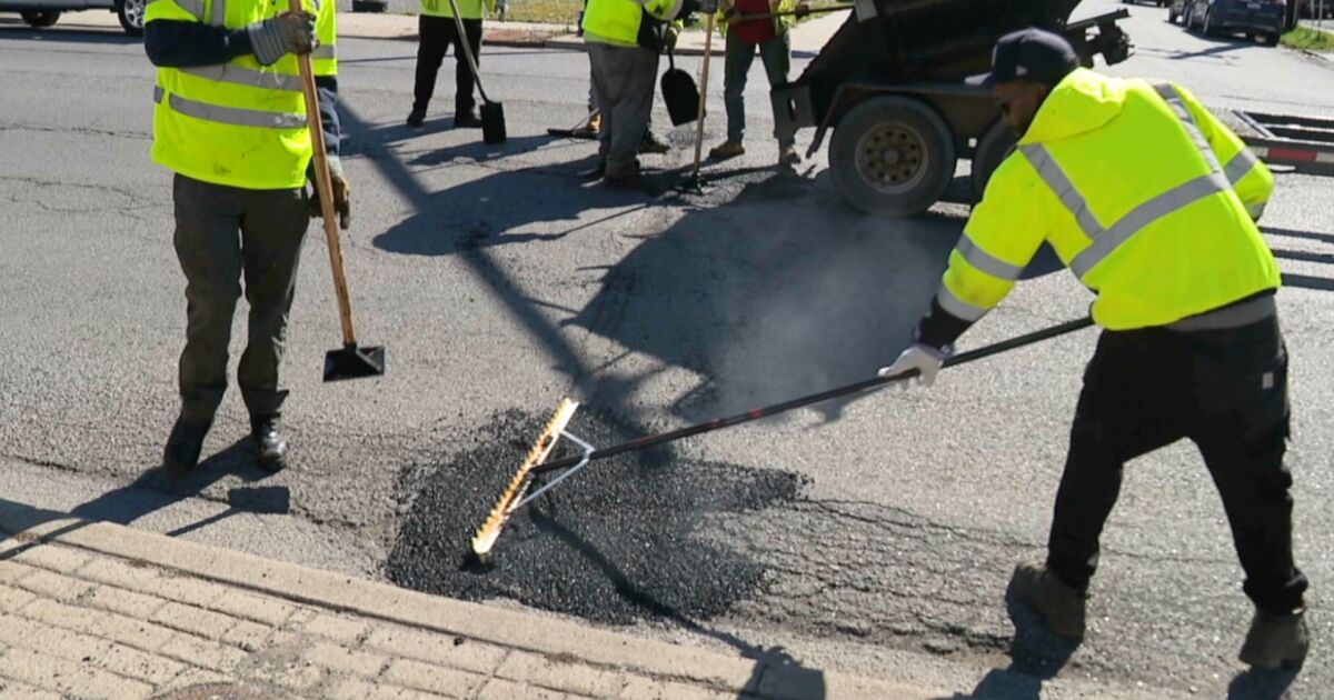 Buffalo partners with Erie County to fix city potholes with hot patching