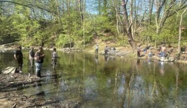 Anglers line local creek banks – Lehigh Valley Press