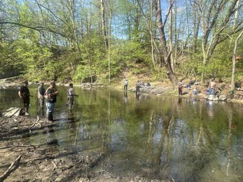 Anglers line local creek banks – Lehigh Valley Press