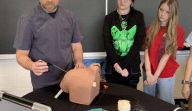 Area students learn about medicine through St. Luke’s – Times News Online