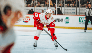 RECAP: Red Wings can’t rally from first-period deficit, absorb 5-1 loss in Pittsburgh