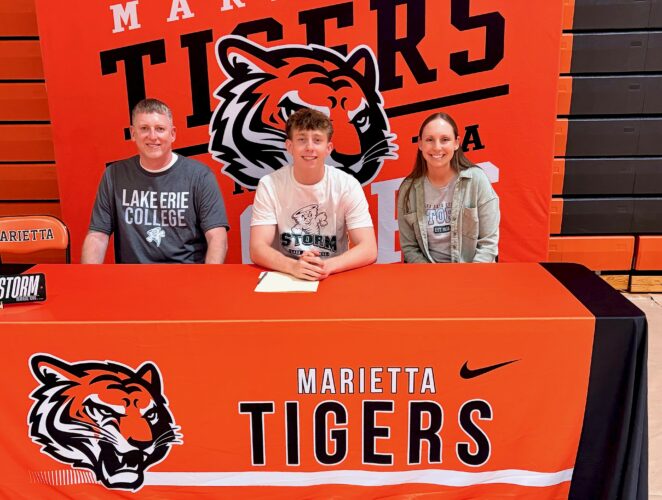 Marietta’s Hawkins signs with Lake Erie College | News, Sports, Jobs