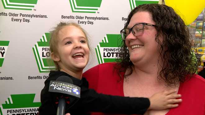 Pennsylvania Lottery winner Beth Dudley bought a winning ticket in the Pennsylvania Lottery