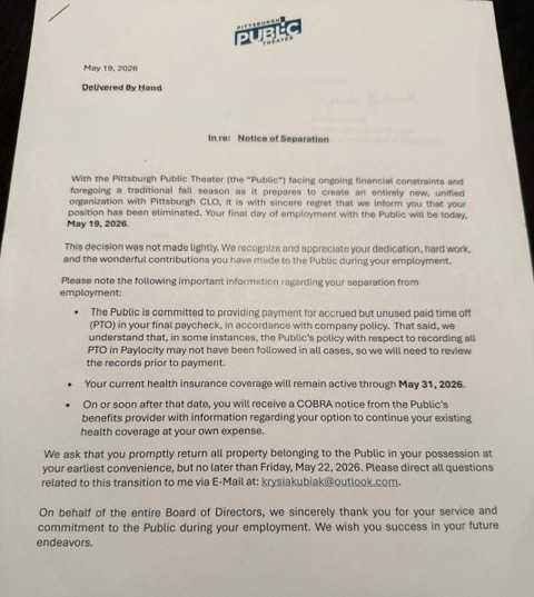 Letter sent to Employees Letter sent to Employees