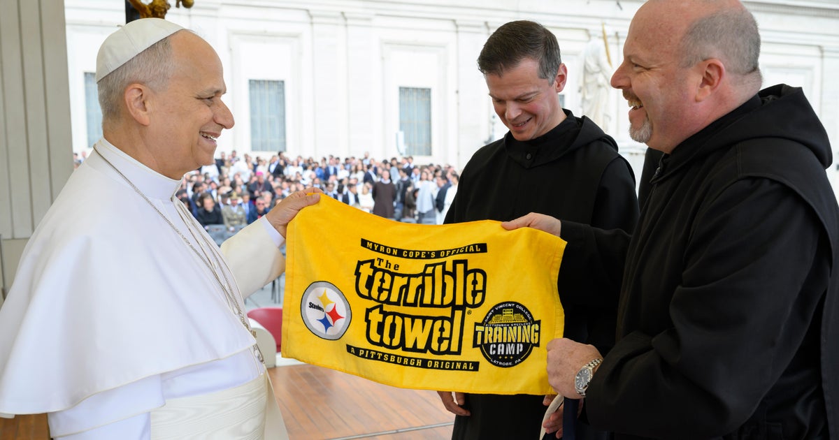 pope leo terrible towel