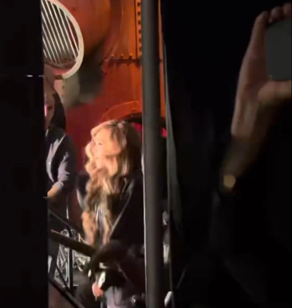 Beyoncé was spotted jamming out to her husband Jay-Z’s performance on Friday night, according to video shared online (pictured above). TheRocSupremacy/X