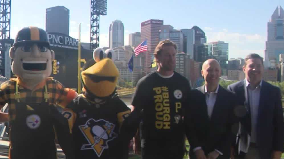 Steelers, Penguins, Pirates team up to fight food insecurity