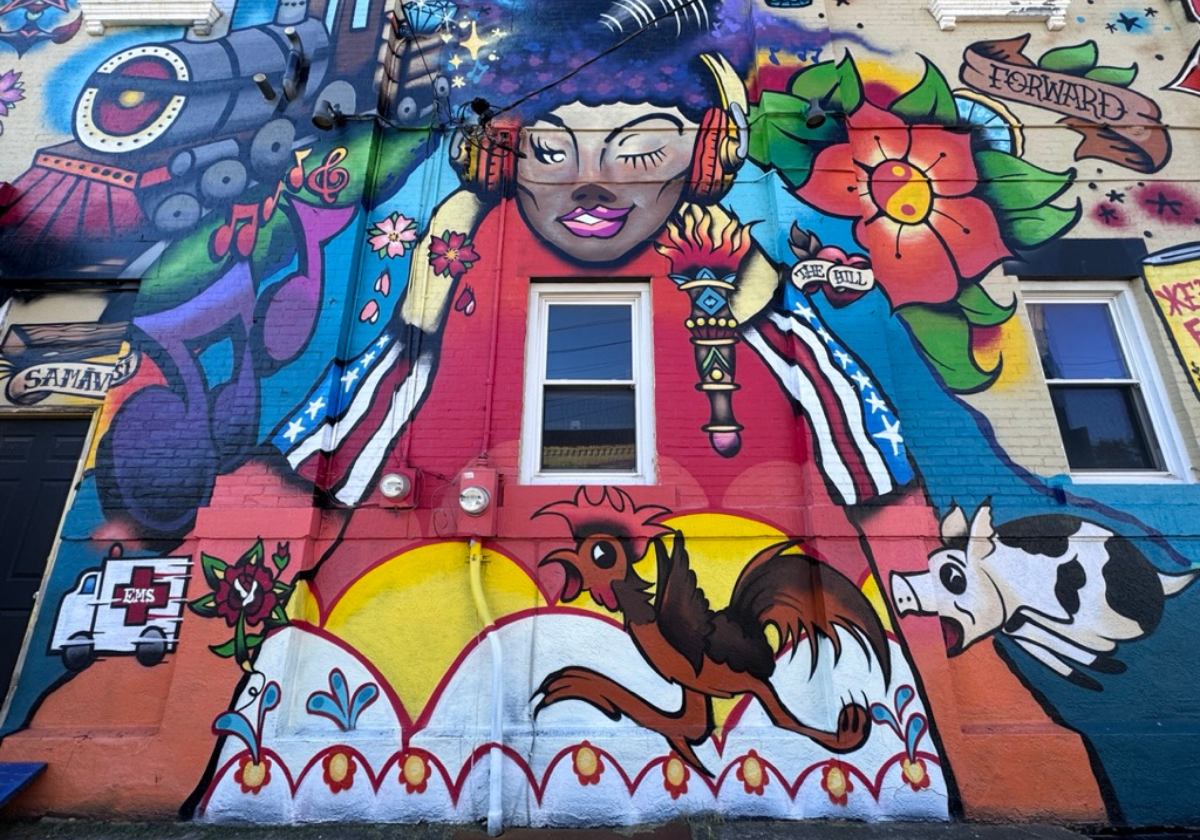 mural in erie pa