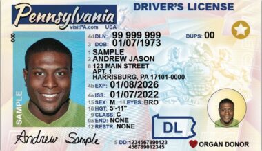 Pennsylvania lawmakers considering digital driver’s licenses, registration