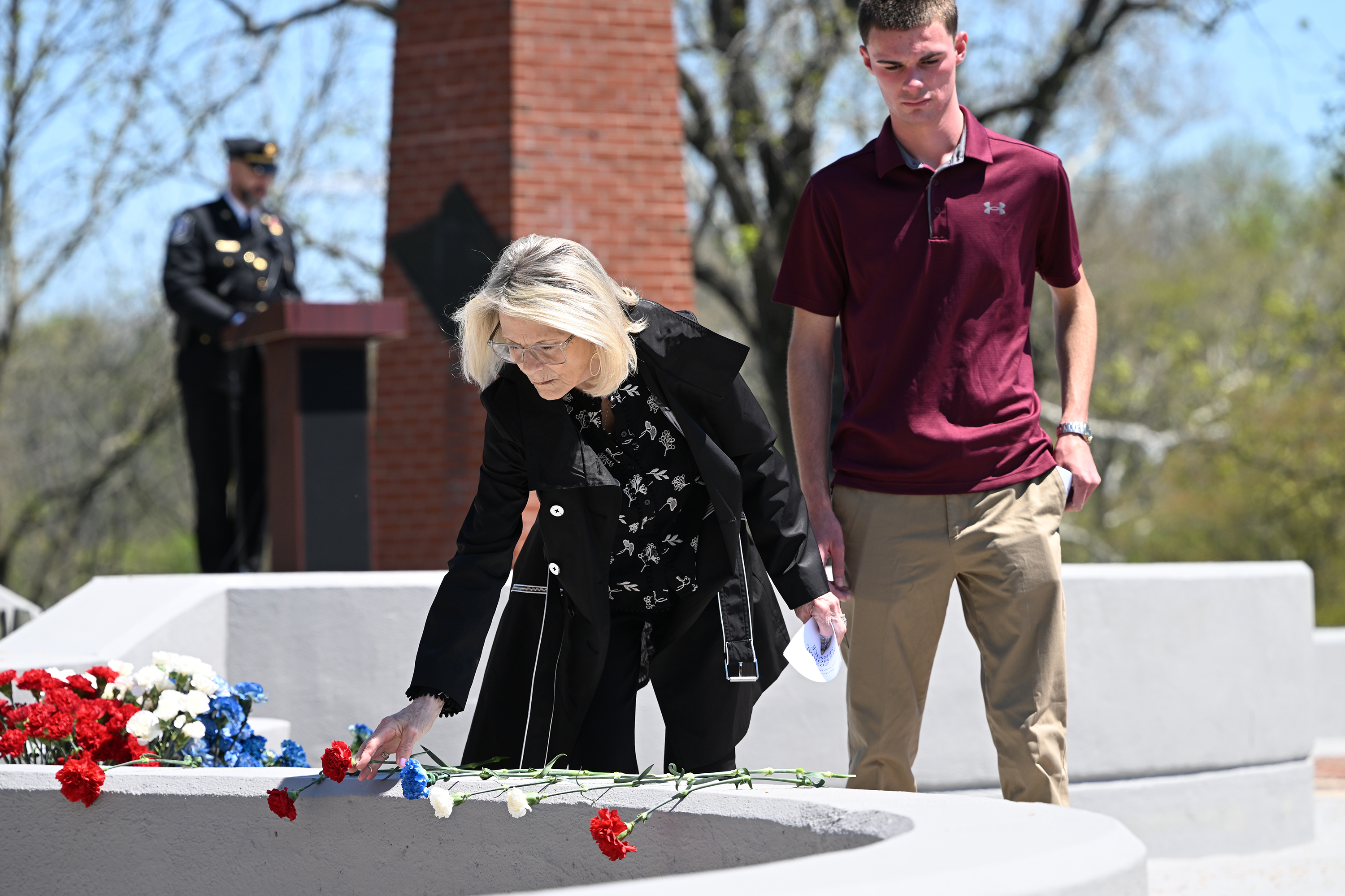 Donna Eveland, widow of former Wyomissing Hills Police Chief Robert...