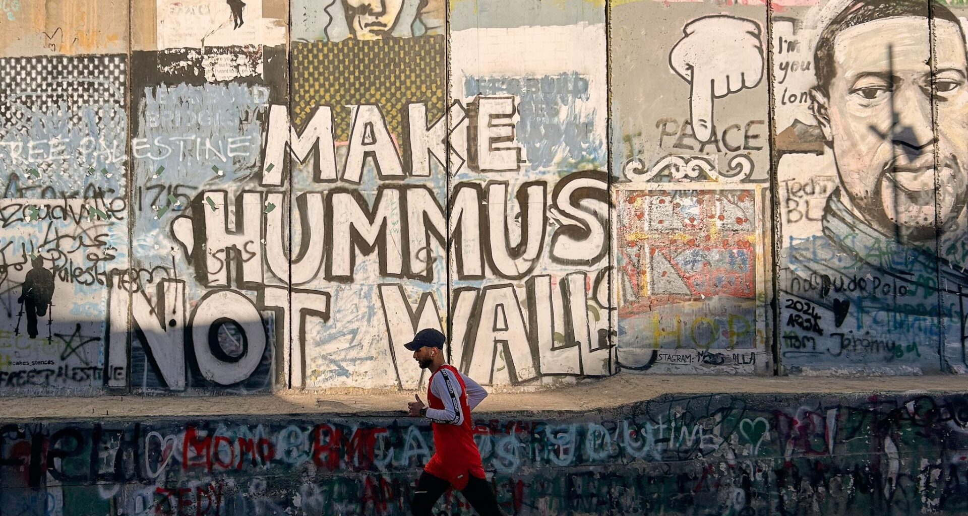 Marathon marks a turning point for a Palestinian runner released from an Israeli prison