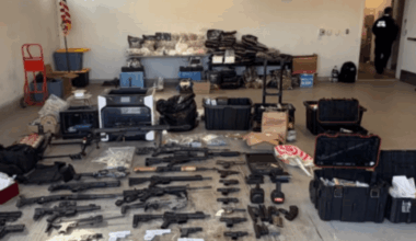 2 arrested after authorities seize dozens of guns, more than $1.5M in drugs in Somerton