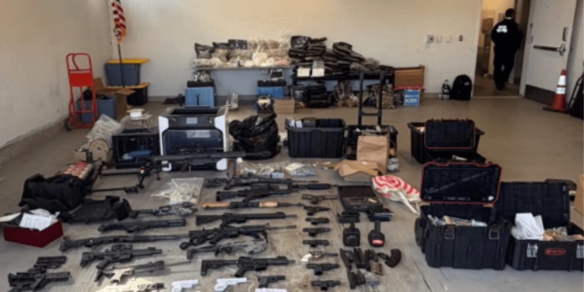 2 arrested after authorities seize dozens of guns, more than $1.5M in drugs in Somerton